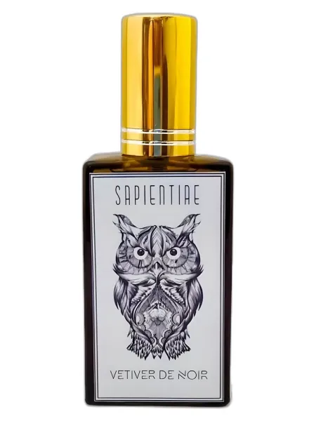 Frasco del perfume Sapientiae Niche Vetiver de Noir