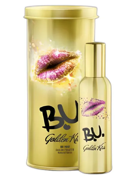 Frasco del perfume Sarantis B.U. Golden Kiss