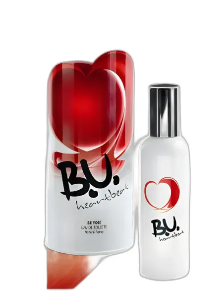 Frasco del perfume Sarantis B.U. Heartbeat Eau de Toilette