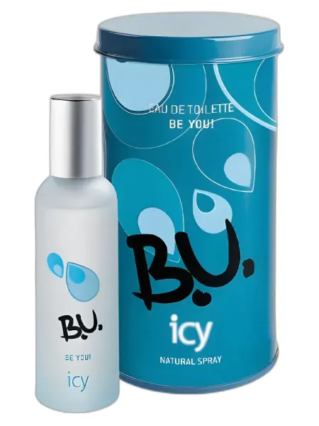 Frasco del perfume Sarantis B.U. Icy