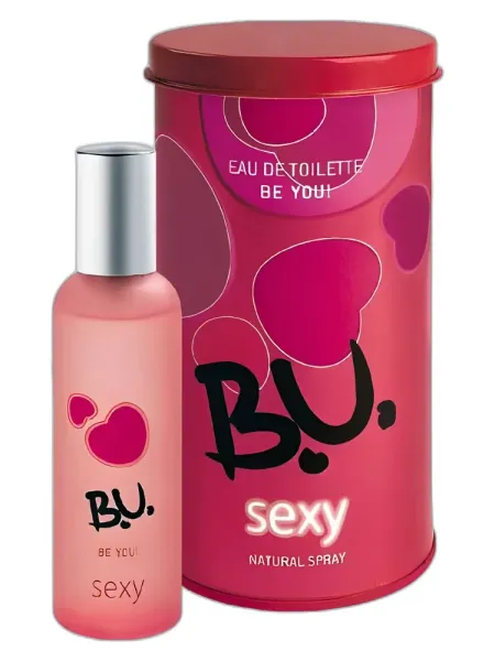 Frasco del perfume Sarantis B.U. Sexy