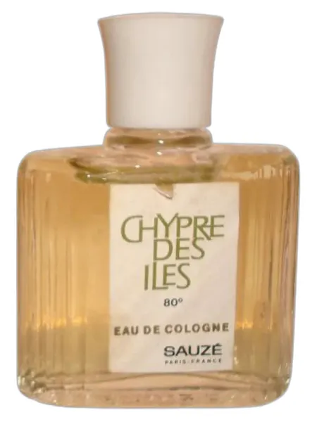 Frasco del perfume Sauzé Chypre des Iles Sauze