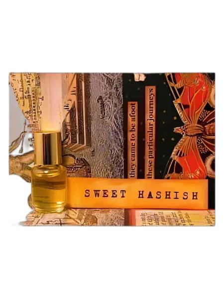 Frasco del perfume Scent by the Sea Sweet Hashish Perfume Oil unisex
