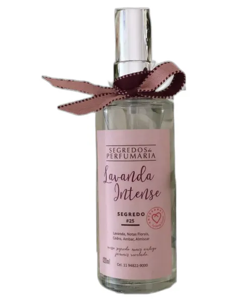 Frasco del perfume Segredos de Perfumaria Lavanda Intense unisex Intense / Parfum-like