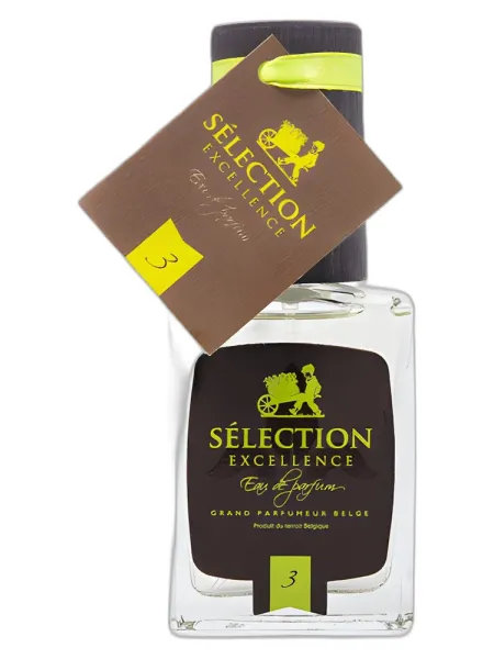 Frasco del perfume Sélection Excellence No. 3 Selection Excellence unisex Eau de Parfum