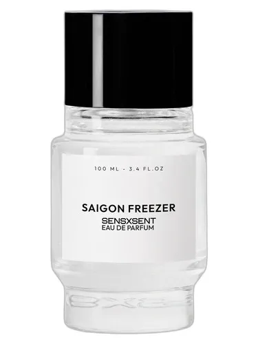Frasco del perfume Sensxsent Parfums Saigon Freezer 2026