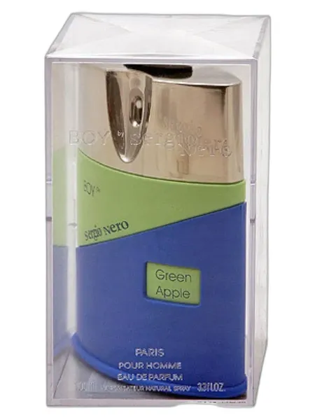 Frasco del perfume Sergio Nero Boy Green Apple