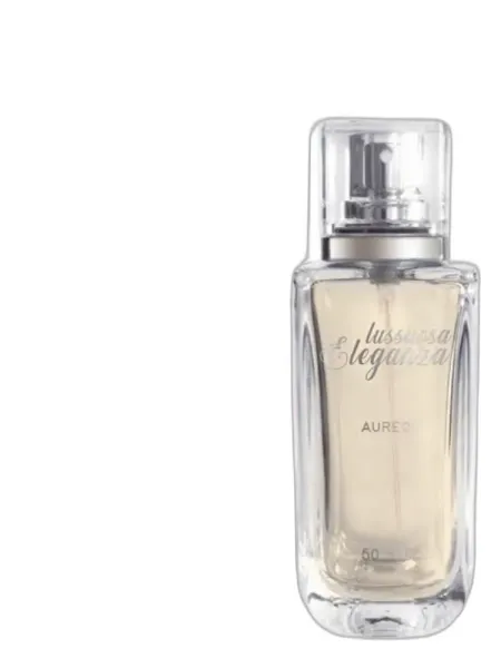 Frasco del perfume Sergio Nero Lussuosa Eleganza Aureo