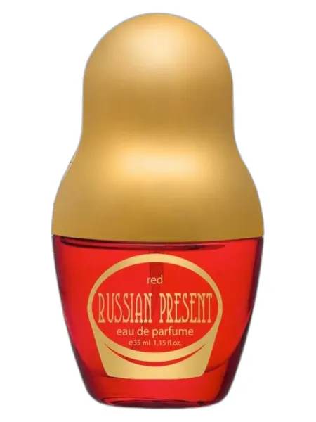 Frasco del perfume Sergio Nero Russian Present Red