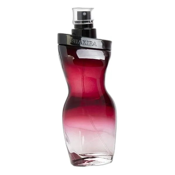 Frasco del perfume Shakira Dance Red Midnight Eau de Toilette