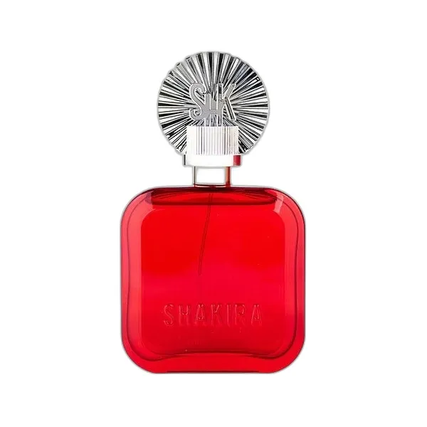 Frasco del perfume Shakira Rojo Eau de Parfum