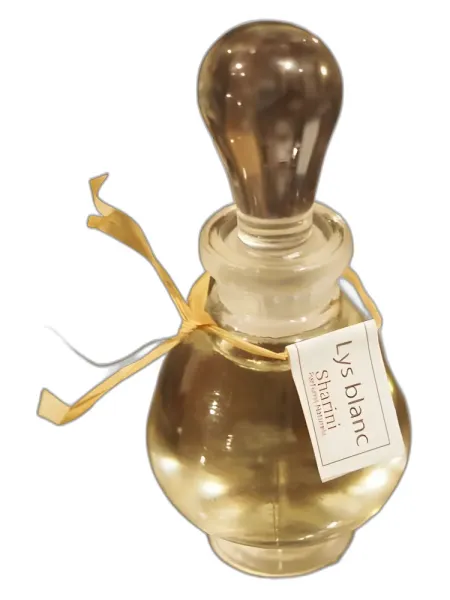 Frasco del perfume Sharini Parfums Naturels Lys Blanc Eau de Parfum