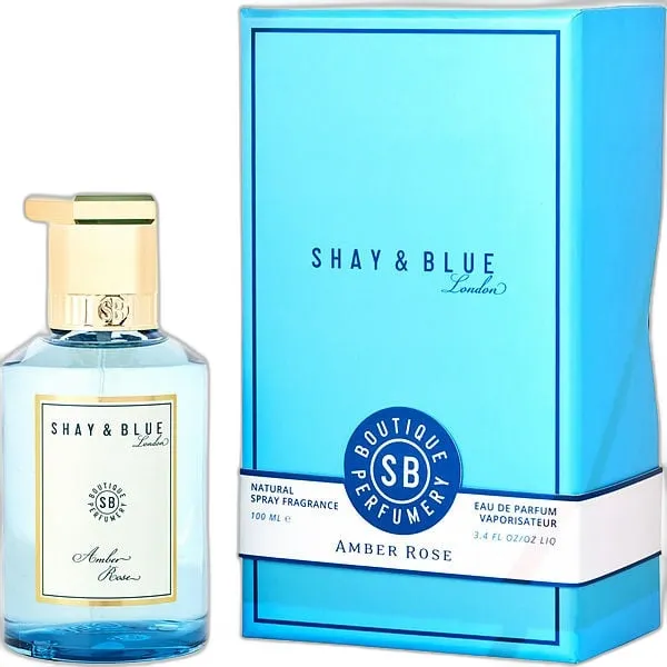 Frasco del perfume Shay & Blue Amber Rose Eau de Parfum