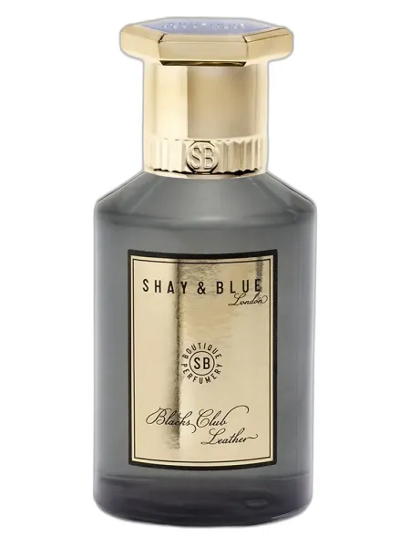 Frasco del perfume Shay & Blue London Blacks Club Leather unisex