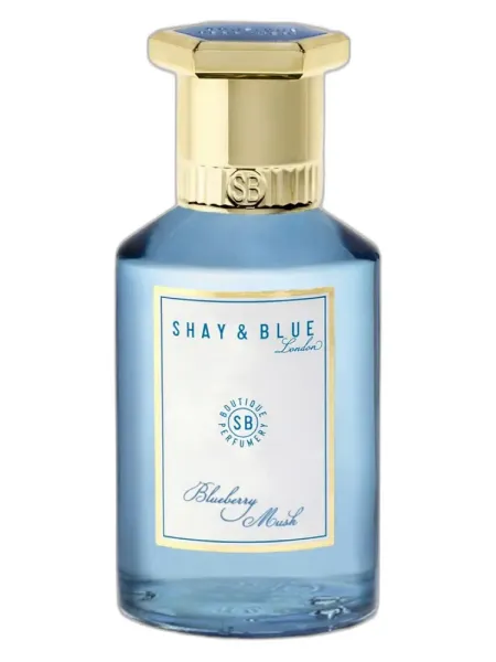 Frasco del perfume Shay & Blue London Blueberry Musk