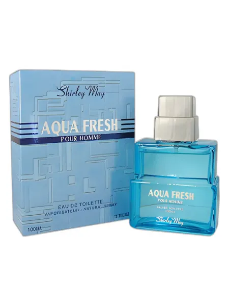 Frasco del perfume Shirley May Aqua Fresh