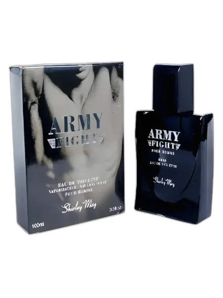 Frasco del perfume Shirley May Army Fight