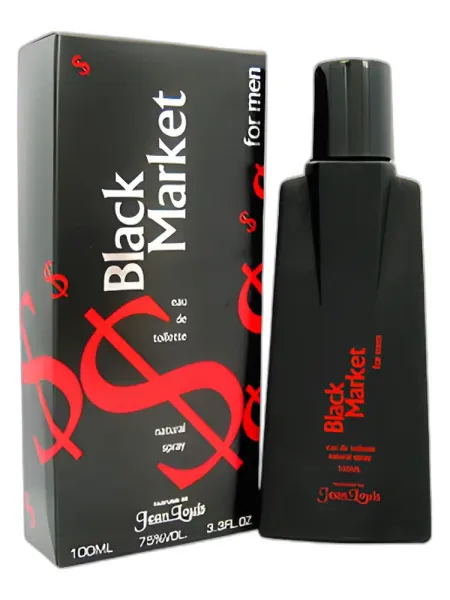 Frasco del perfume Shirley May Black Market Eau de Toilette