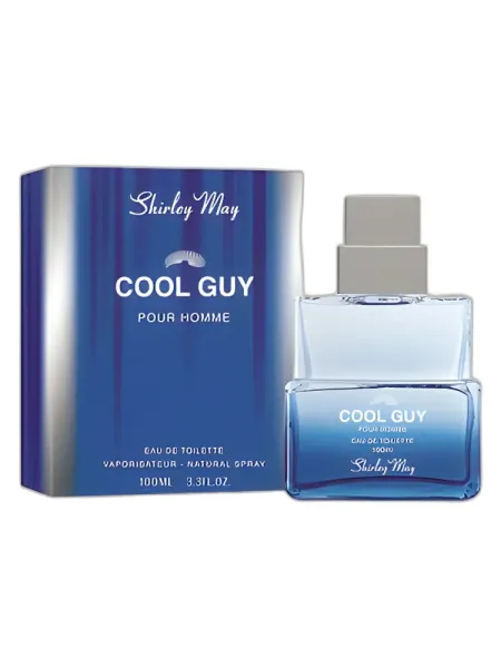Frasco del perfume Shirley May Cool Guy Eau de Cologne