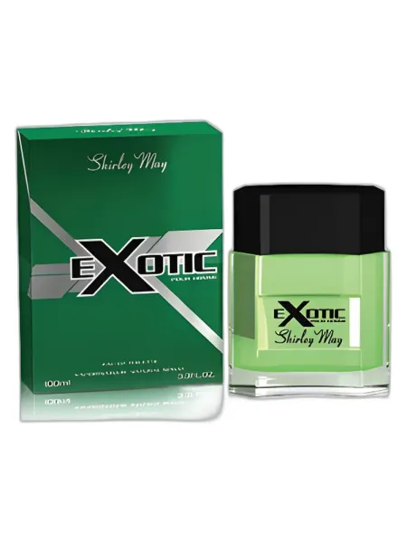 Frasco del perfume Shirley May Exotic