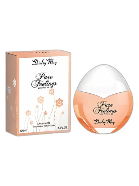Frasco del perfume Shirley May Pure Feelings Eau de Toilette