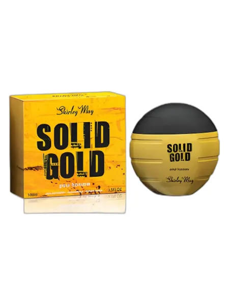 Frasco del perfume Shirley May Solid Gold