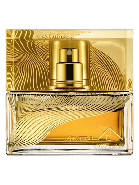 Frasco del perfume Shiseido Zen Gold Elixir