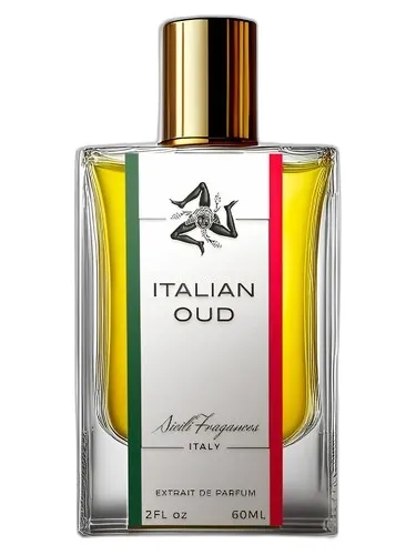 Frasco del perfume Sicili Fragances Italian Oud