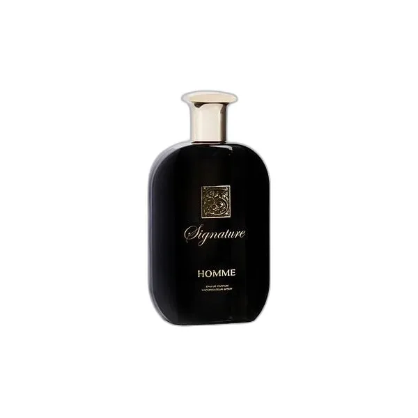 Frasco del perfume Signature Black Eau de Parfum
