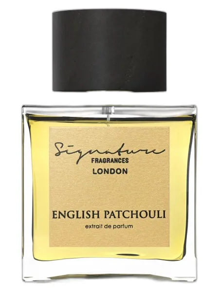 Frasco del perfume Signature Fragrances English Patchouli unisex