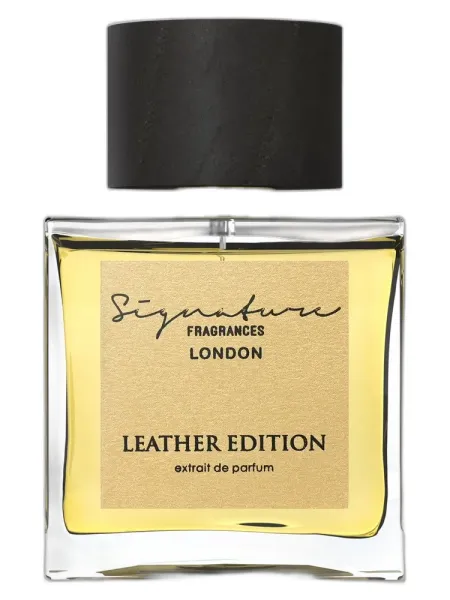 Frasco del perfume Signature Fragrances Leather Edition unisex