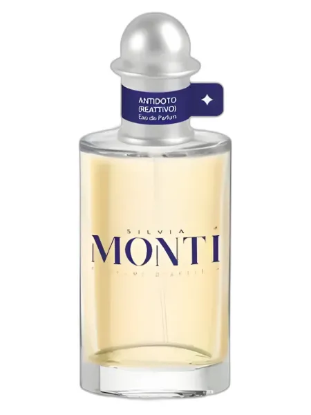 Frasco del perfume Silvia Monti Profumi d'Artista Antidoto Reattivo unisex