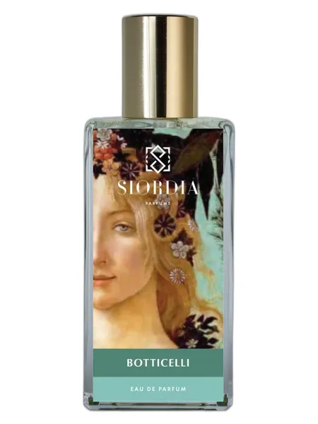 Frasco del perfume Siordia Parfums Botticelli Eau de Parfum