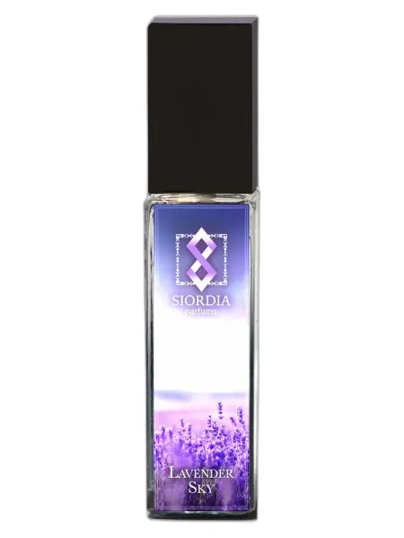 Frasco del perfume Siordia Parfums Lavender Sky unisex Eau de Parfum