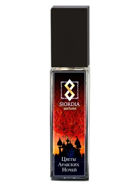 Frasco del perfume Siordia Parfums The Flowers of The Arabian Nights   unisex Eau de Parfum