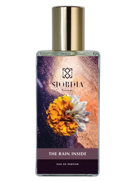 Frasco del perfume Siordia Parfums The Rain Inside unisex Eau de Parfum