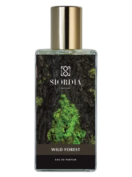 Frasco del perfume Siordia Parfums Wild Forest unisex Eau de Parfum