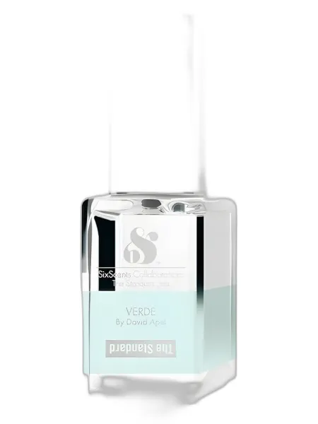 Frasco del perfume Six Scents Verde unisex