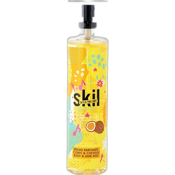 Frasco del perfume Skil Coconut Shake