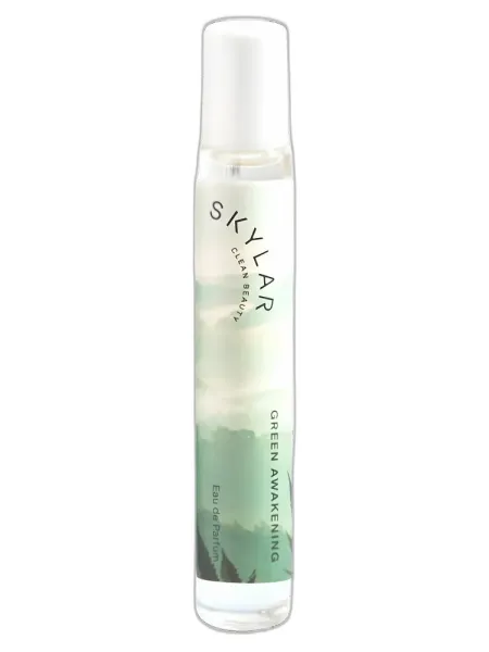Frasco del perfume Skylar Green Awakening