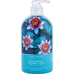 Frasco del perfume Slatkin + Co. Homeworx Coastal Water Lily