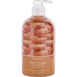 Frasco del perfume Slatkin + Co. Homeworx Hot Cider Donut