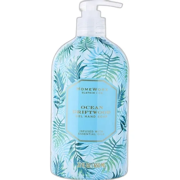 Frasco del perfume Slatkin + Co. Homeworx Ocean Driftwood