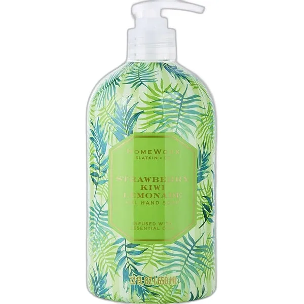 Frasco del perfume Slatkin + Co. Homeworx Strawberry Kiwi Lemonade