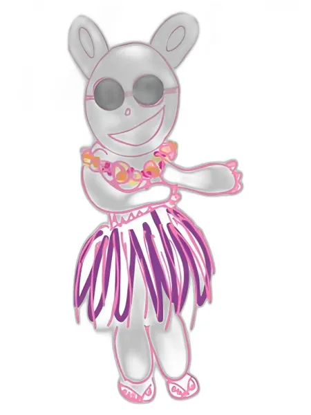 Frasco del perfume Smell Bent Little Miss Panda Gets Lei'd unisex