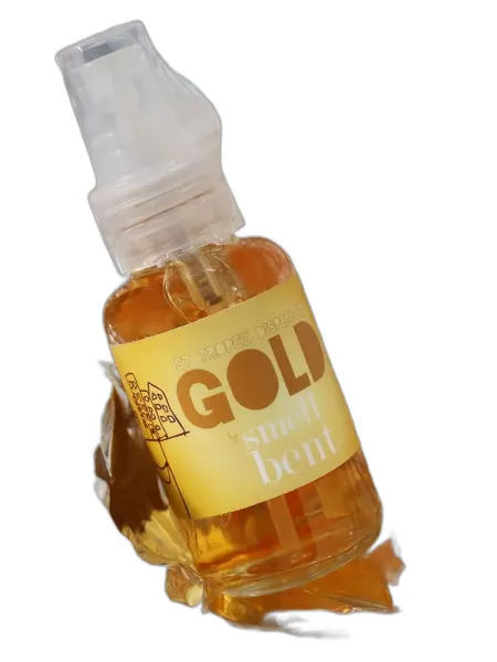 Frasco del perfume Smell Bent St. Tropez Dispenser Gold unisex
