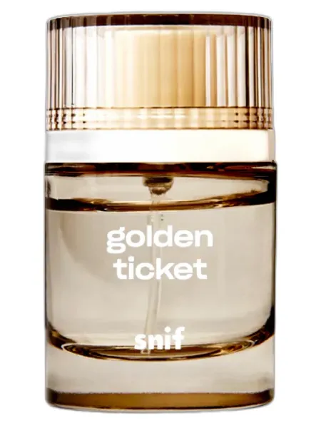 Frasco del perfume Snif Golden Ticket unisex