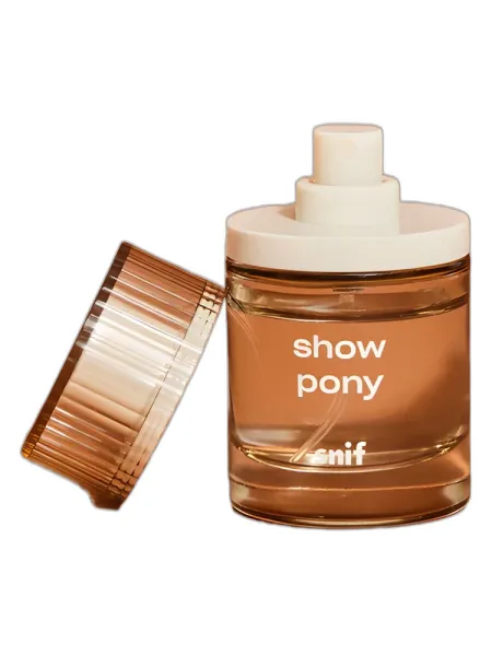 Frasco del perfume Snif Show Pony unisex Eau de Parfum