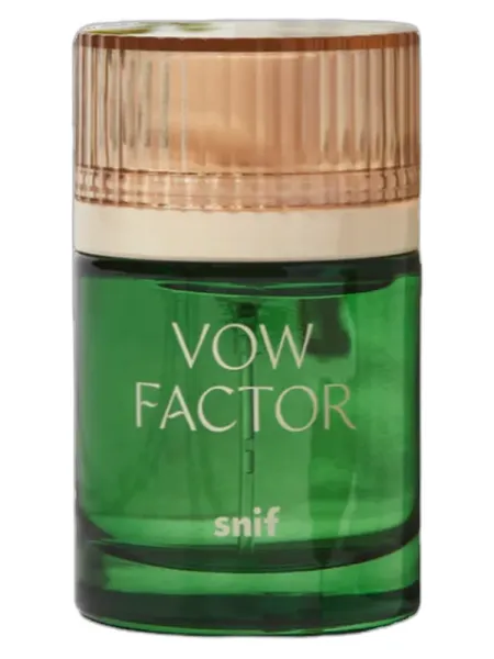 Frasco del perfume Snif Vow Factor unisex