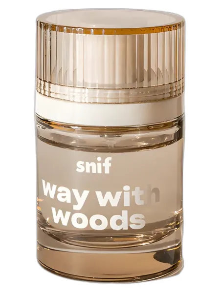 Frasco del perfume Snif Way with Woods unisex